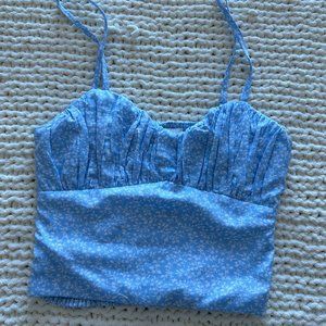 cropped tank top